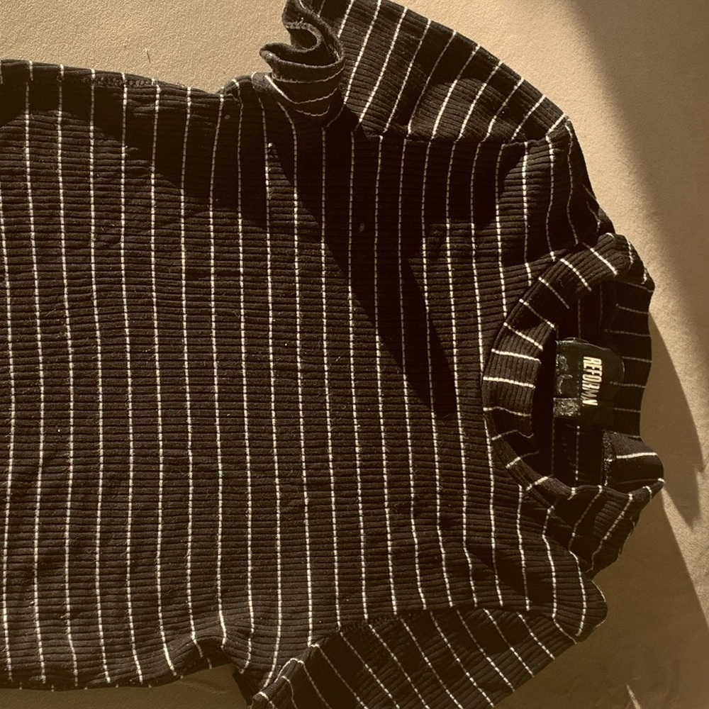 Black & White Reformation Top